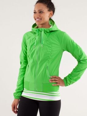 Lululemon Street To Studio Jacket | Frond Green | Size 6
